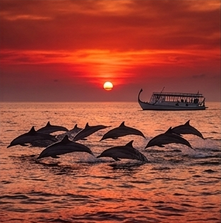 Sunset Dolphin Cruise